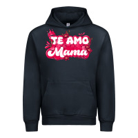 Navy te amo mama Urban Hoodie - JahusDesignShop