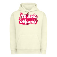 Pigment Pistachio te amo mama Urban Hoodie - JahusDesignShop