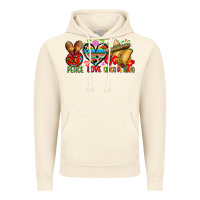 Vintage Artic Peace love cinco de mayo Vintage Hoodie - FaDigitalArtStudio
