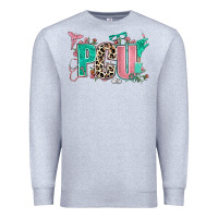 Heather Grey pcu Premium Sweatshirt - AdoDesignShop