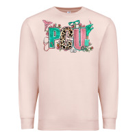 Pale Pink pcu Premium Sweatshirt - AdoDesignShop