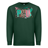 Sports Green pcu Premium Sweatshirt - AdoDesignShop