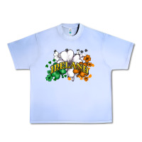 Grape Ice St. Patrick's Ireland flag Urban Heavy Tee - HowdyJamesFarm