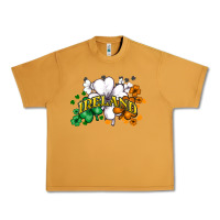 Peanut Butter St. Patrick's Ireland flag Urban Heavy Tee - HowdyJamesFarm