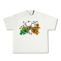 Pistachio St. Patrick's Ireland flag Urban Heavy Tee - HowdyJamesFarm