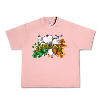 Salmon St. Patrick's Ireland flag Urban Heavy Tee - HowdyJamesFarm