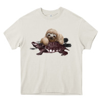 Cream Speed is Relative Heavy Core Tee - Bettercallsaul