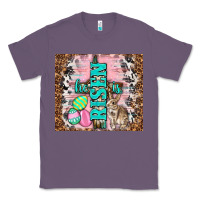Lavender western he is risen with rabbit Classic Tee - TumblerDesignByShophia