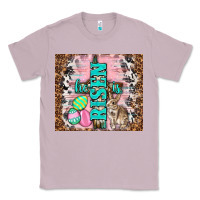Lilac western he is risen with rabbit Classic Tee - TumblerDesignByShophia