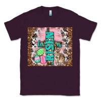 Plum western he is risen with rabbit Classic Tee - TumblerDesignByShophia
