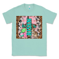 Seafoam western he is risen with rabbit Classic Tee - TumblerDesignByShophia