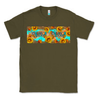 Army Green Welcome Fall Classic Tee - Artiststas