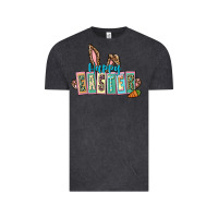 Vintage Black Happy Easter Easter Day Vintage Tee - CowGirlArtShop