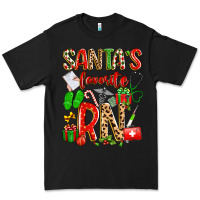 Black santa's favorite RN Premium Tee - texasbilliewilder