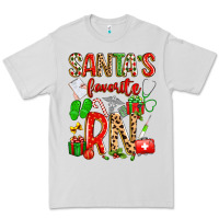 Dove Grey santa's favorite RN Premium Tee - texasbilliewilder