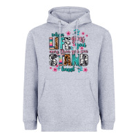 Heather Grey when life gives you more than you can stand kneel Heavyweight Hoodie - AdoDesignShop