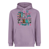 Lavender when life gives you more than you can stand kneel Heavyweight Hoodie - AdoDesignShop