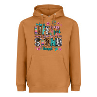 Meerkat when life gives you more than you can stand kneel Heavyweight Hoodie - AdoDesignShop