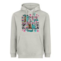 Moon Dust when life gives you more than you can stand kneel Heavyweight Hoodie - AdoDesignShop