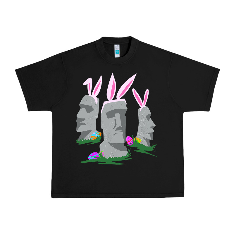 Easter Island Moai Figures  Cute Travelers Funny Gift Urban Heavy Tee by maiPhamDesign | Teevron