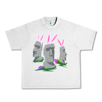 Lunar Rock easter island moai figures  cute travelers funny gift Urban Heavy Tee - maiPhamDesign