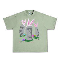 Oil Green easter island moai figures  cute travelers funny gift Urban Heavy Tee - maiPhamDesign