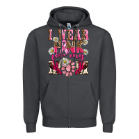 Smoke i wear pink for my mom Zipper Hoodie - BarkalooDesign