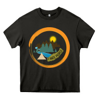 Asphalt I hate people camping hiking Heavy Core Tee - Bettercallsaul