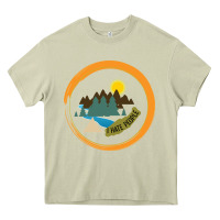 Mossy I hate people camping hiking Heavy Core Tee - Bettercallsaul