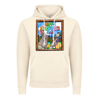 Vintage Artic Happy Easter Day Vintage Hoodie - OliviaCreatesArt