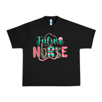 Black future nurse Urban Heavy Tee - RanaPortraitStore