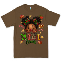 Cacao mini claus messy bun Premium Tee - texasbilliewilder