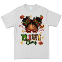 Dove Grey mini claus messy bun Premium Tee - texasbilliewilder
