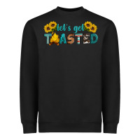 Black let's get toasted Heavyweight Sweatshirt - Artiststas