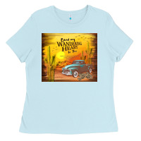 Baby Blue bind my wandering heart to thee Ladies Tee - TumblerDesignByShophia