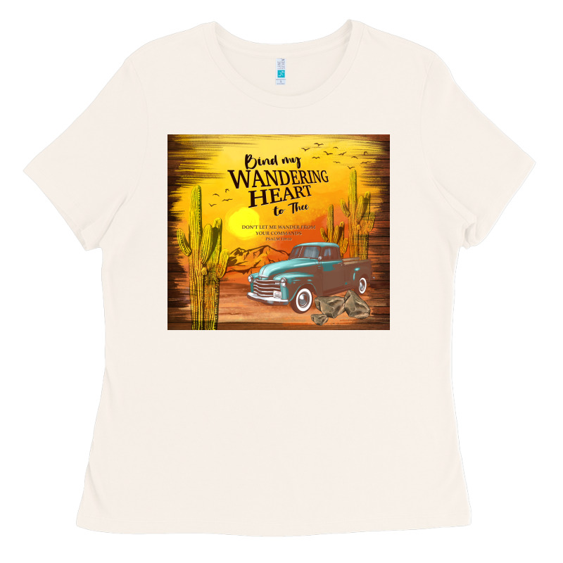 Bind My Wandering Heart To Thee Ladies Tee by TumblerDesignByShophia | Teevron