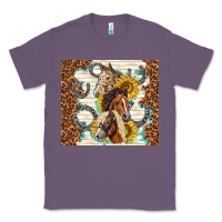 Lavender horses with sunflowers Classic Tee - TumblerDesignByShophia