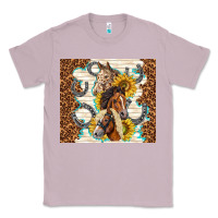 Lilac horses with sunflowers Classic Tee - TumblerDesignByShophia
