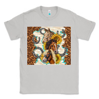 Moon Dust horses with sunflowers Classic Tee - TumblerDesignByShophia
