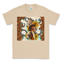 Mushroom horses with sunflowers Classic Tee - TumblerDesignByShophia