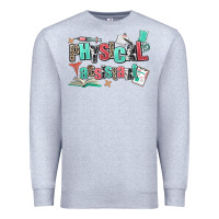 Heather Grey physical assistant Premium Sweatshirt - AdoDesignShop