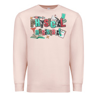 Pale Pink physical assistant Premium Sweatshirt - AdoDesignShop