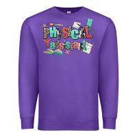 Purple physical assistant Premium Sweatshirt - AdoDesignShop