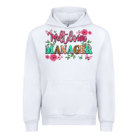 White meltdown manager Urban Hoodie - JahusDesignShop