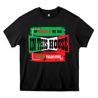 Black MY HUSBAND IS THE BOSS IN THIS HOUSE SAID NO ITALIAN EVER Heavy Core Tee - Bettercallsaul