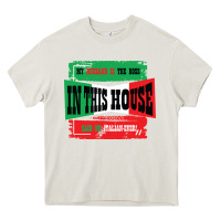 Cream MY HUSBAND IS THE BOSS IN THIS HOUSE SAID NO ITALIAN EVER Heavy Core Tee - Bettercallsaul