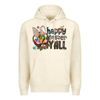 Sandshell happy easter y all Premium Hoodie - CowhideDigitalArt