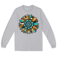Moon Dust gemstone sunflower Long Sleeve Tee - RanaPortraitStore