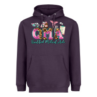 Plum qma qualified medical aide Heavyweight Hoodie - AdoDesignShop