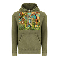 Vintage Olive Mexico Vintage Hoodie - FaDigitalArtStudio